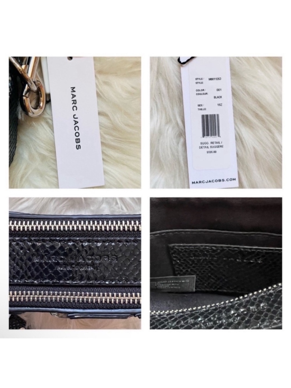 New Limited Edition Marc Jacobs Embellished Snapshot “Pill” Crossbody Camera Bag - Picture 15 of 15